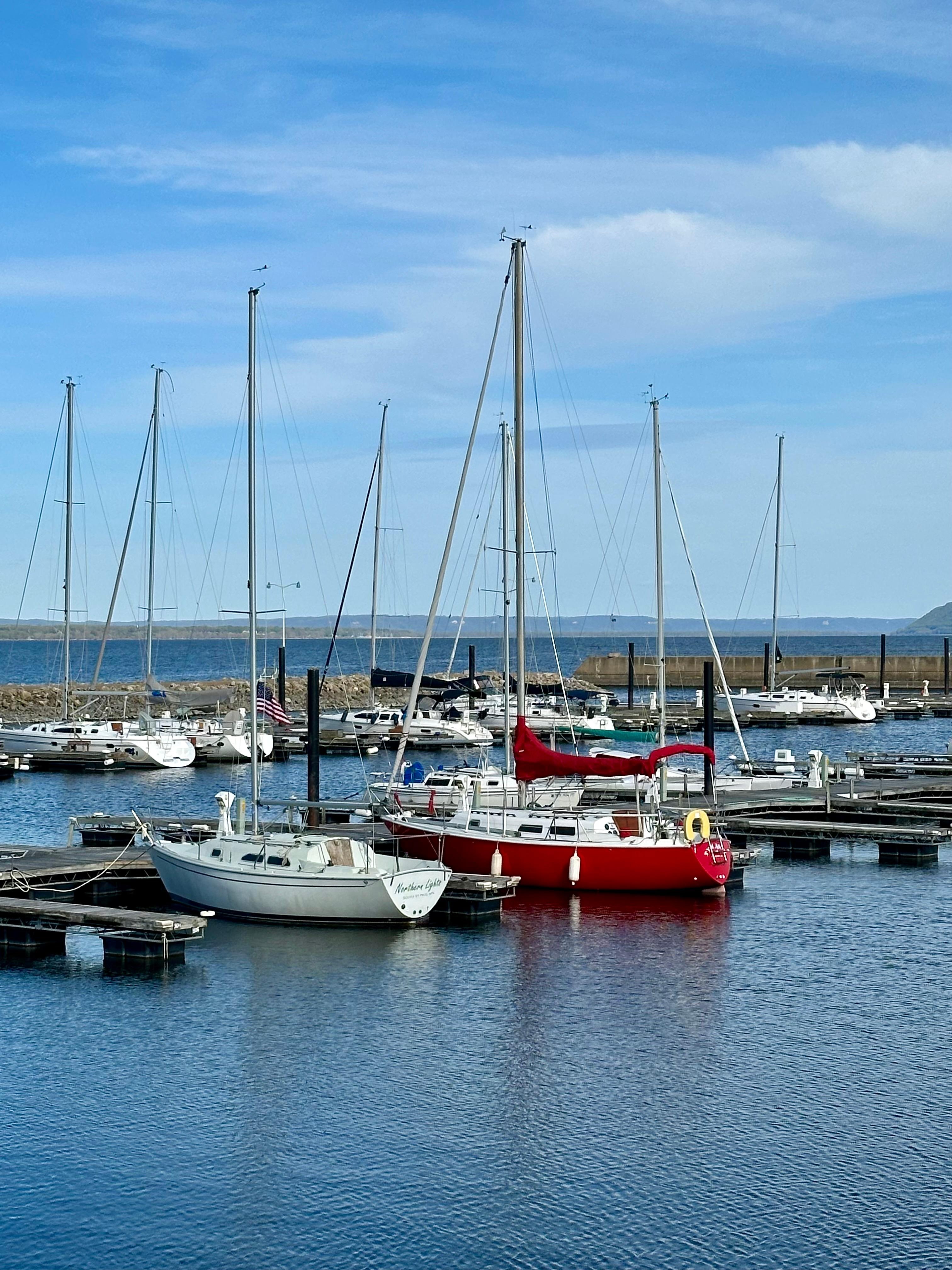 Enjoyed a nice walk to the marina 