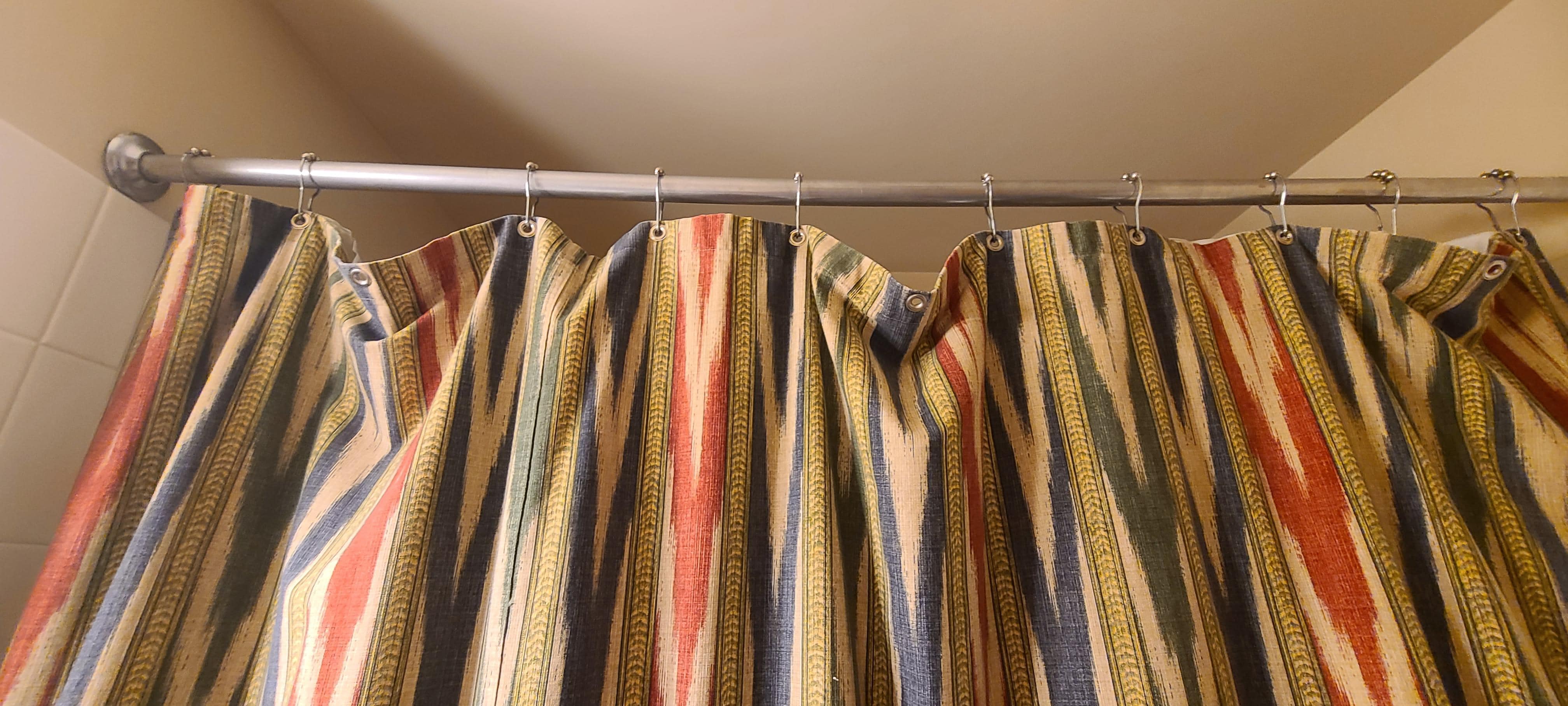 Shower Curtain also from 2004 most likely. Rings are cheap.