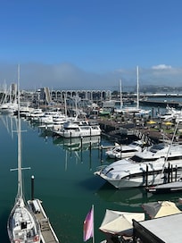 Harbour view from the apartment