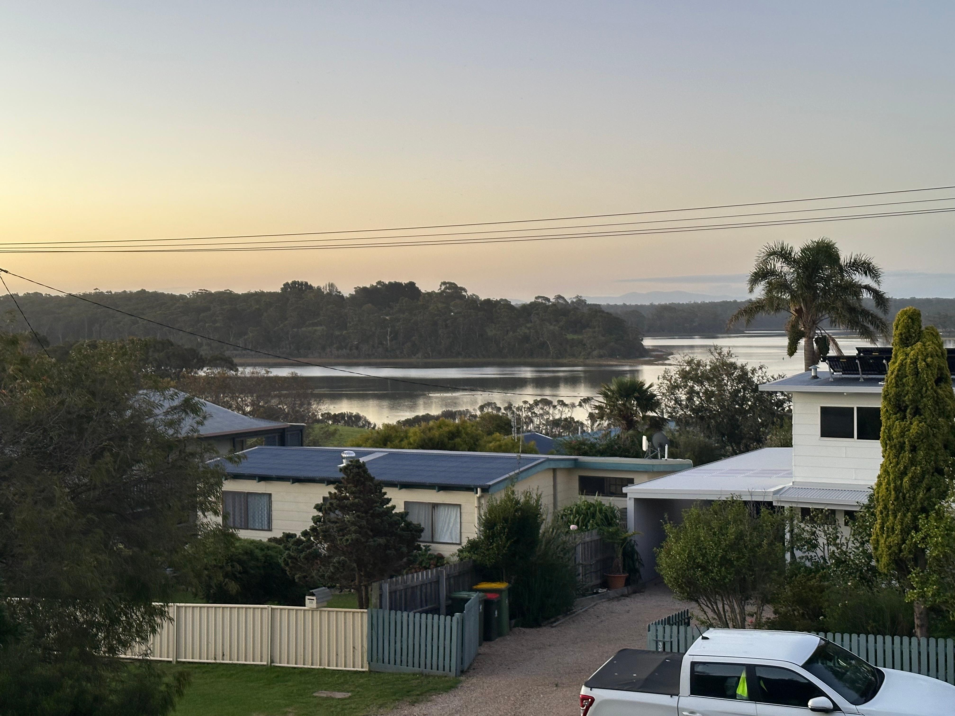 View from the balcony 