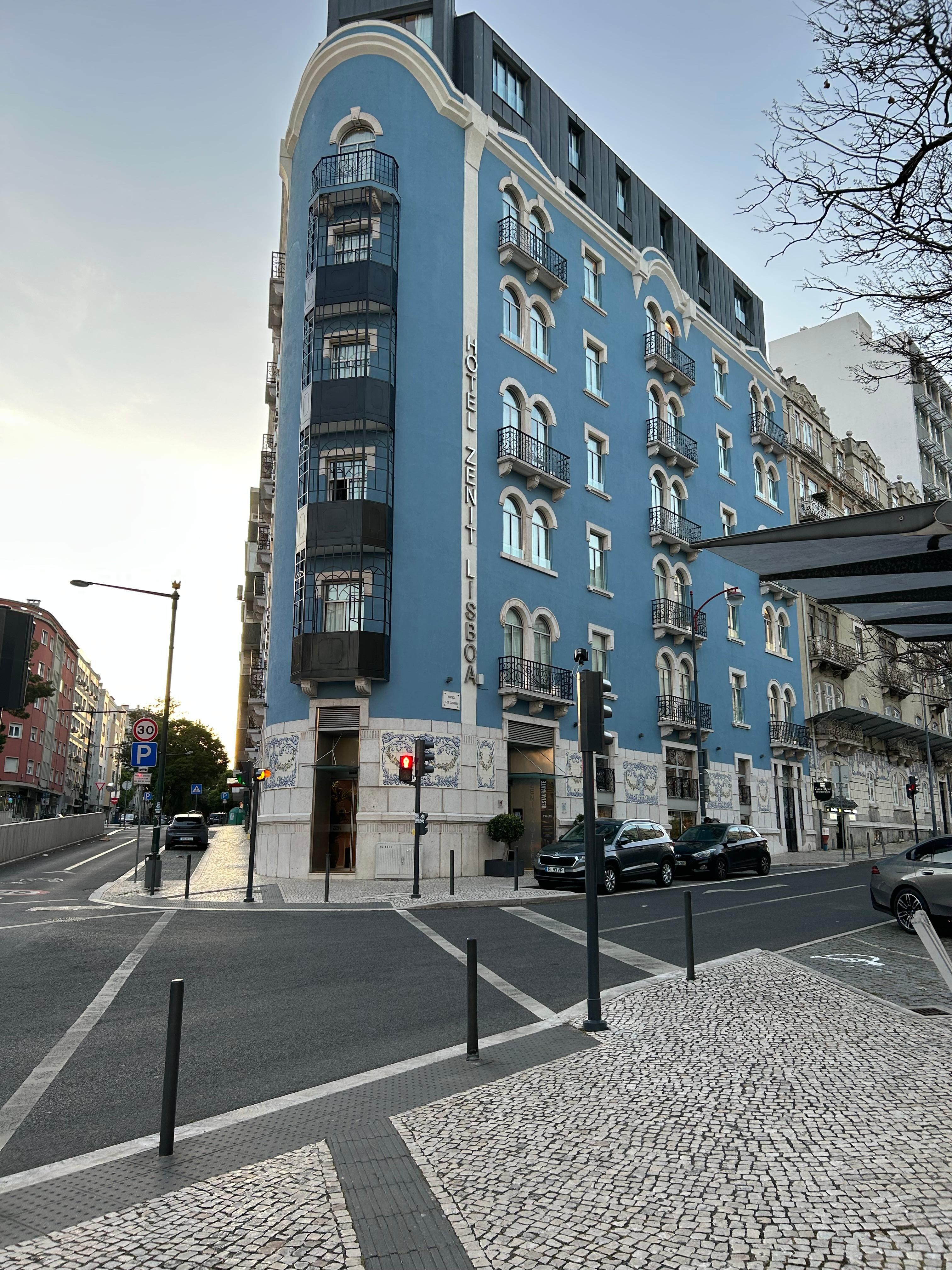 Hotellets fasad