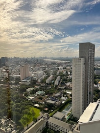 Utsikt från 45 våningen