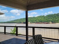 Barge on Ohio River