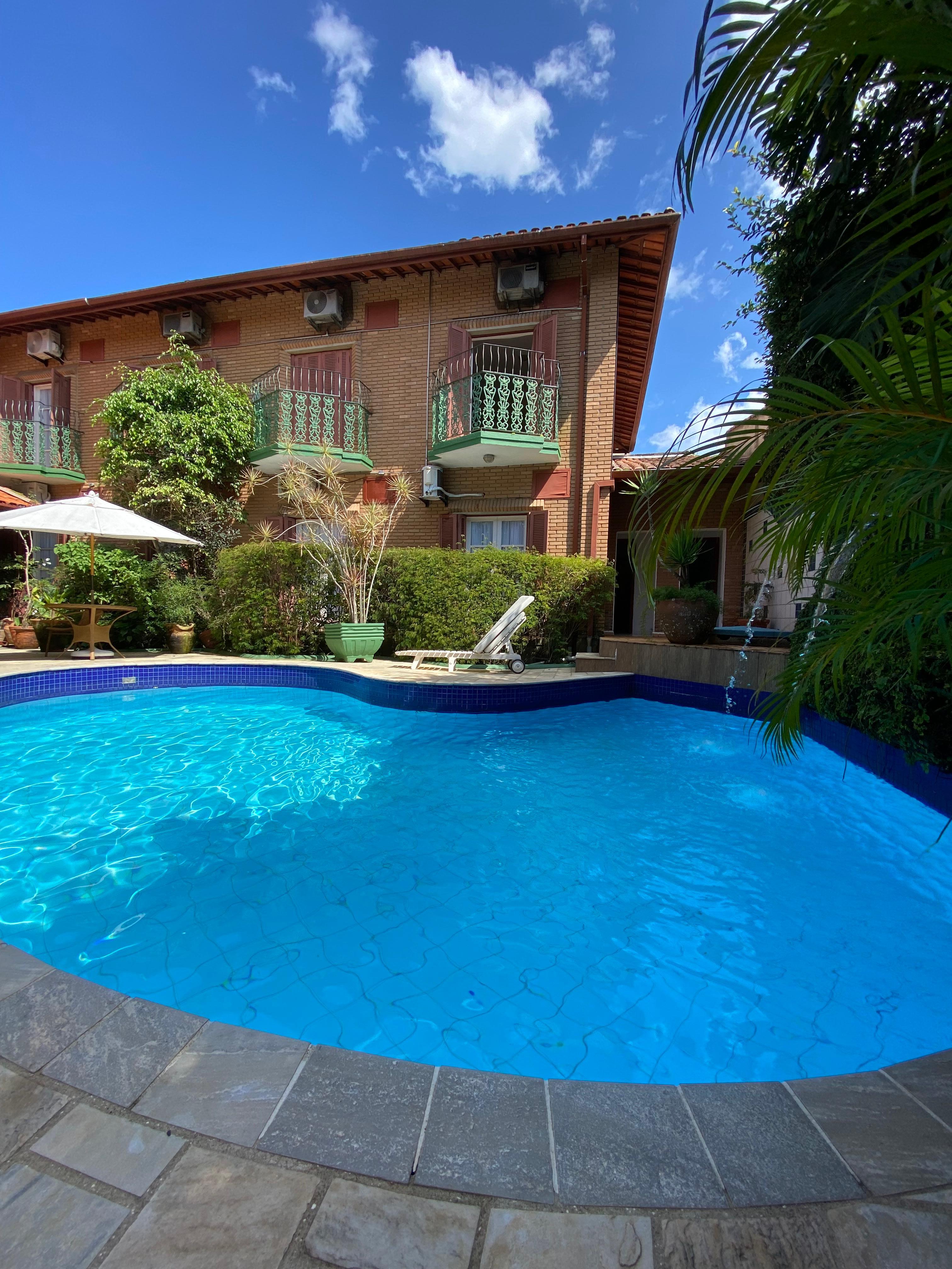 Vista da piscina