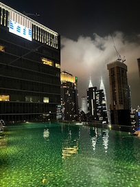 Blocked view of Twin Tower at Level 30 Swimming Pool