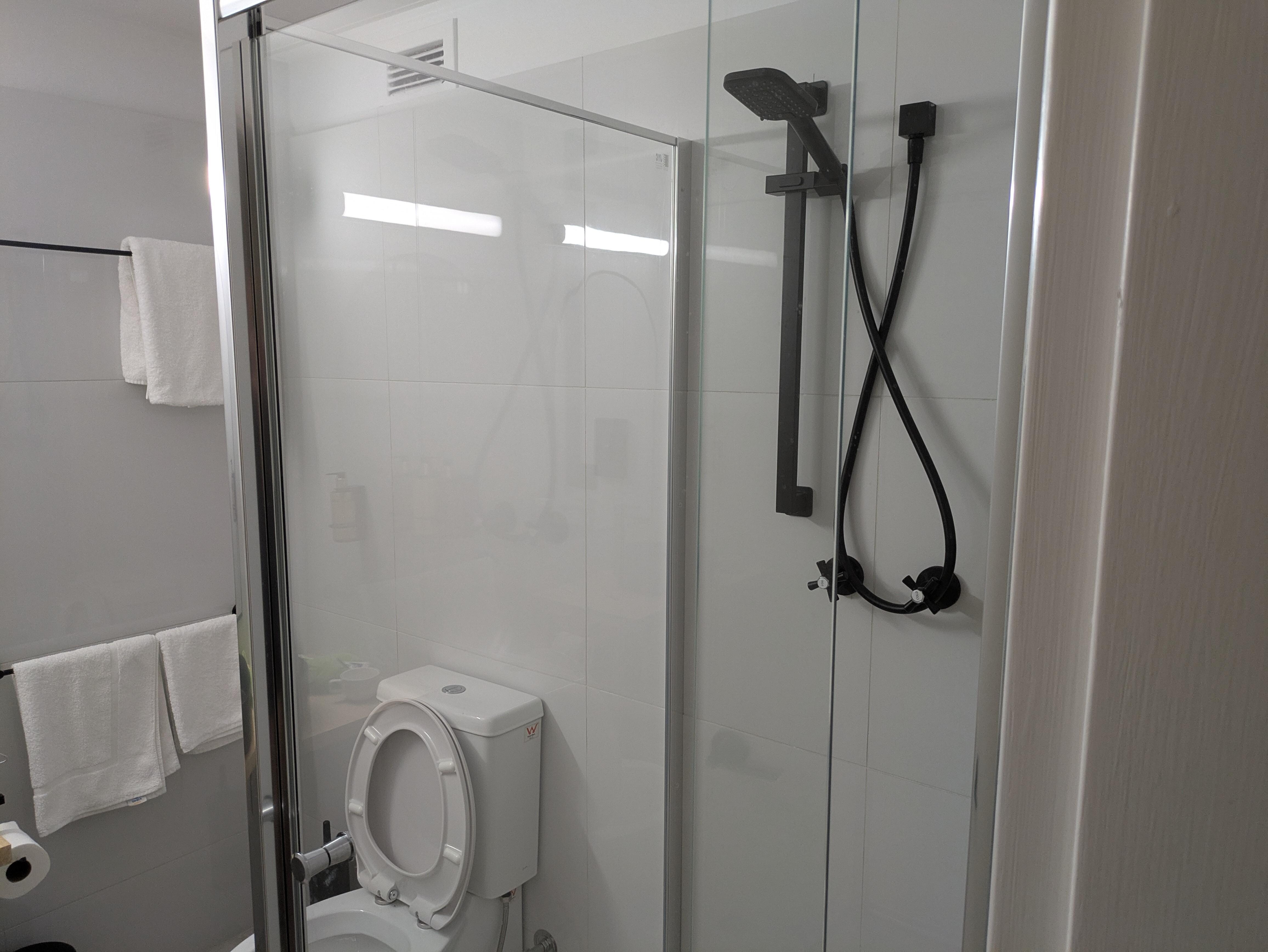 Lousy shower