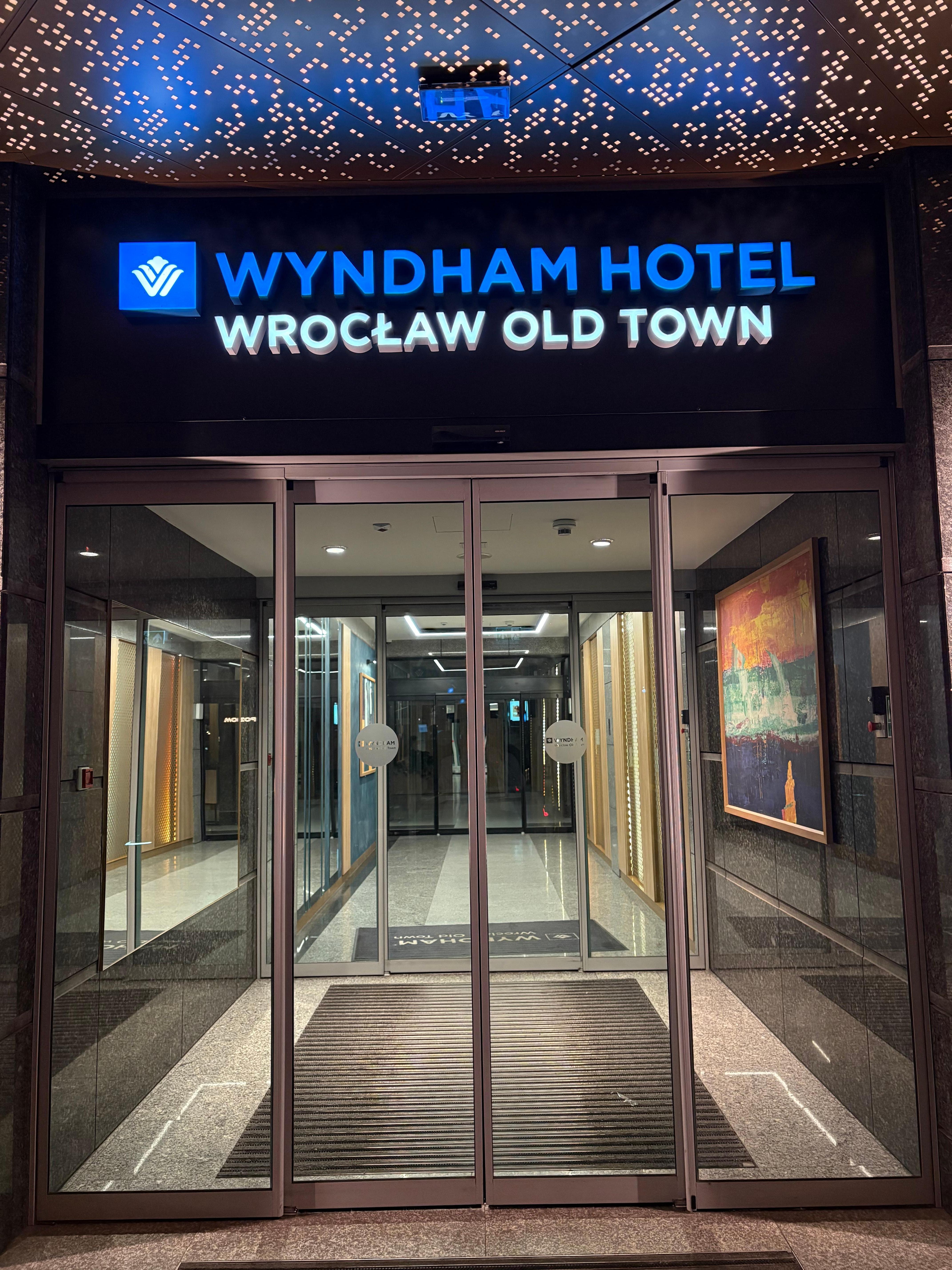 Outside entrance