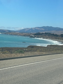 Beautiful drive up the coast