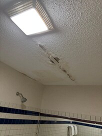 Ceiling falling down