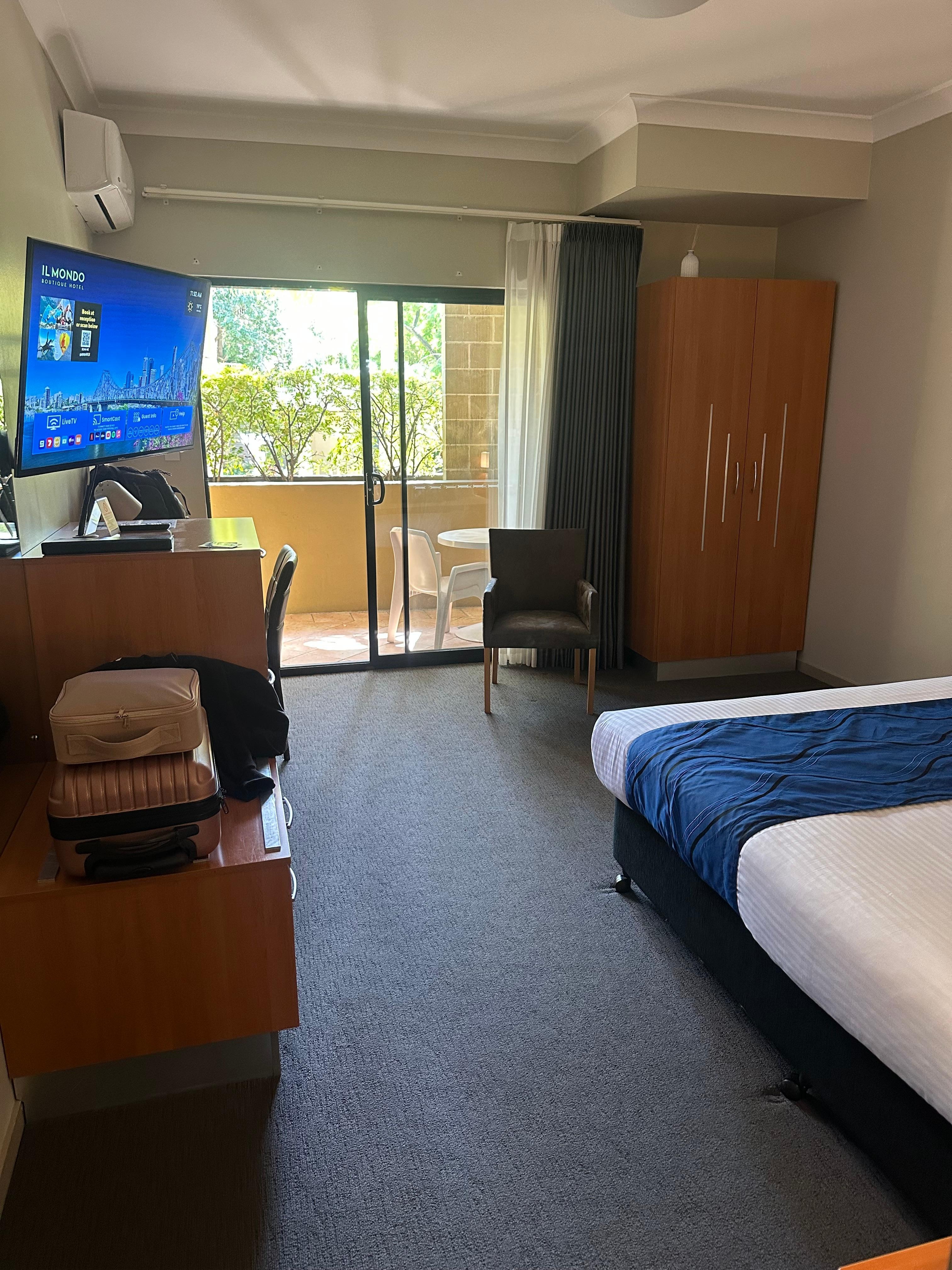 Looking in from front door