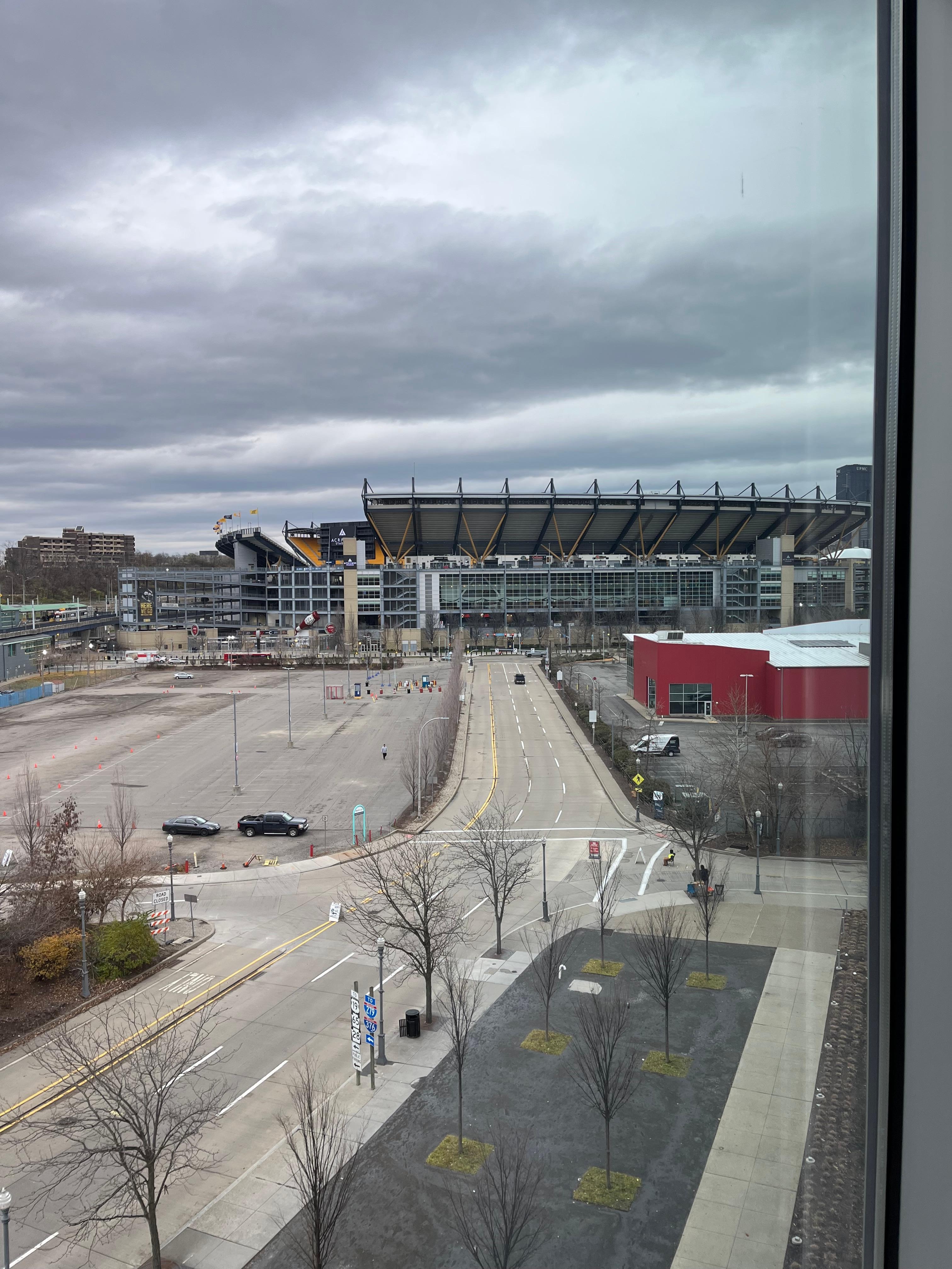 View from hotel room