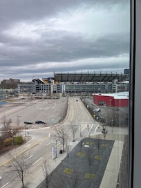 View from hotel room