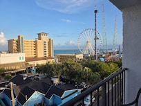 View from our balcony.