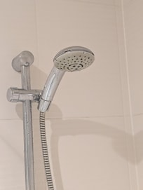 Broken shower head