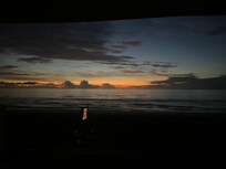 View from our window Sunrise.