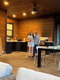 Getting ready to grill up some burgers