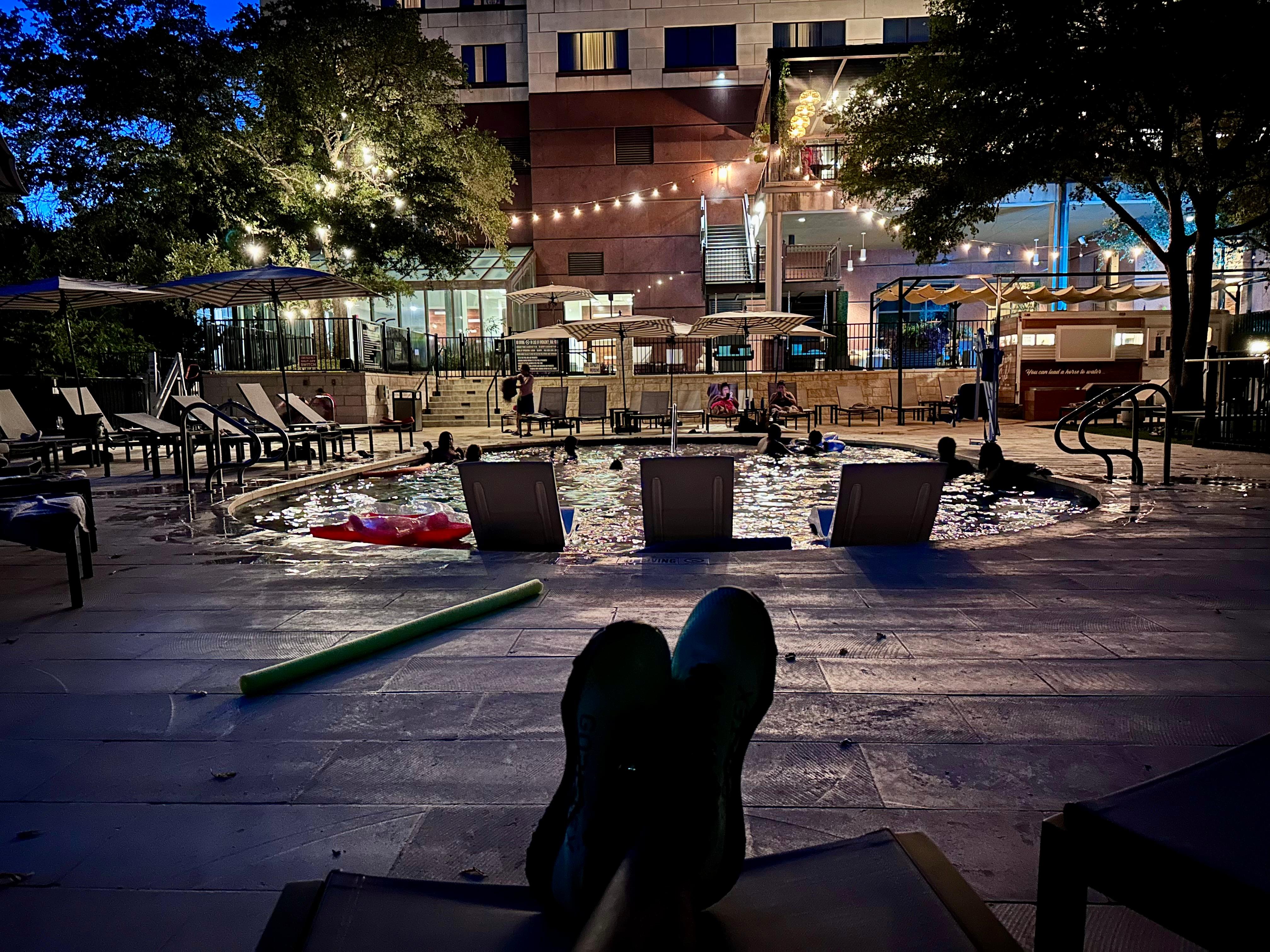 Pool / hot tub view 