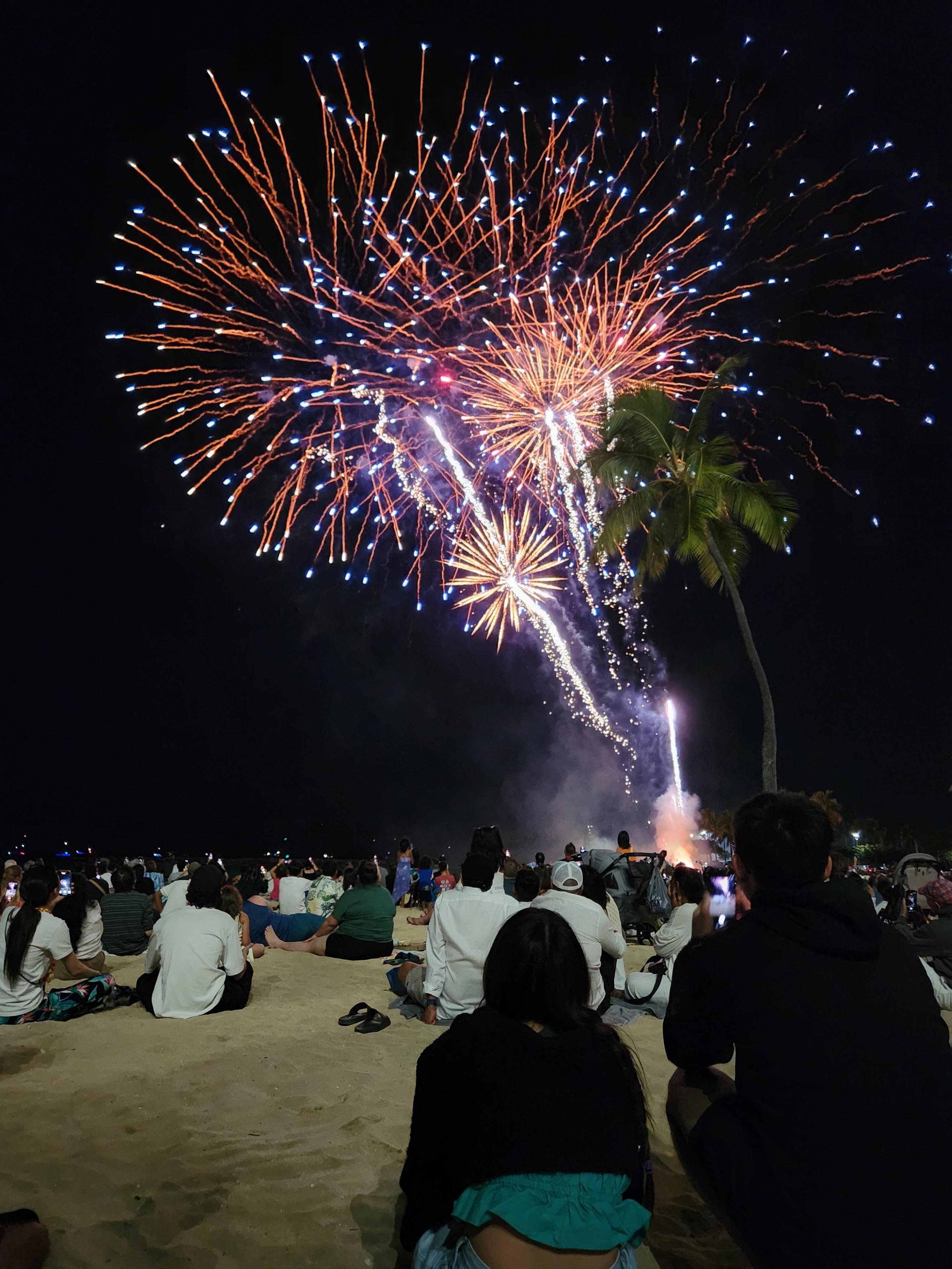 Friday night fireworks 