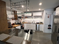 Well stocked kitchen