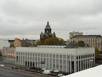 Ausblick von der Dachterrasse des Hotels