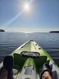 Kayaking at Curry Hammock State Park.
