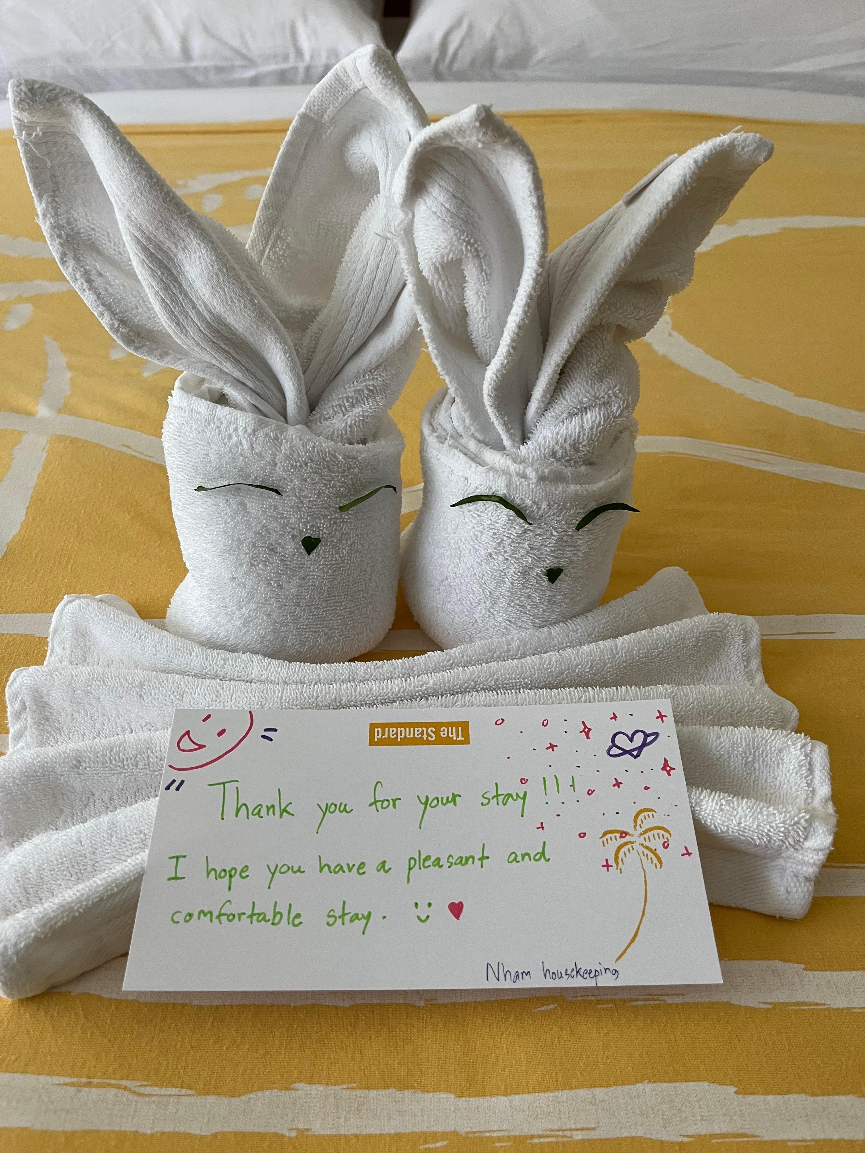 Maid left note ❤️