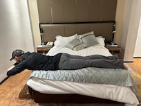 What they claimed was a KING SIZED bed.