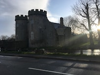 Whittington castle across from B&B.