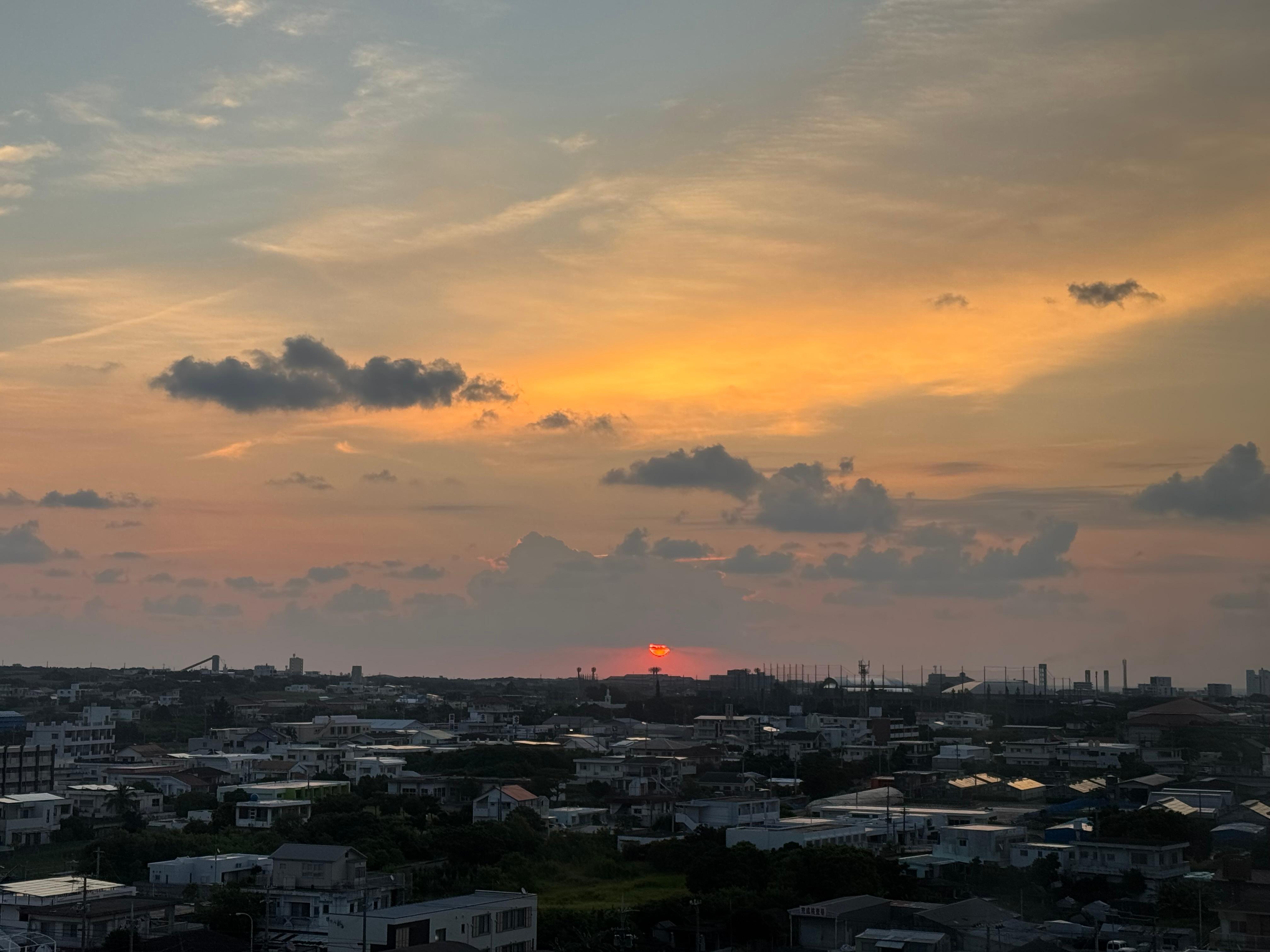 Sunrise from the 10th floor! 