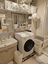 Bathroom area