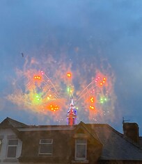 View from our window.