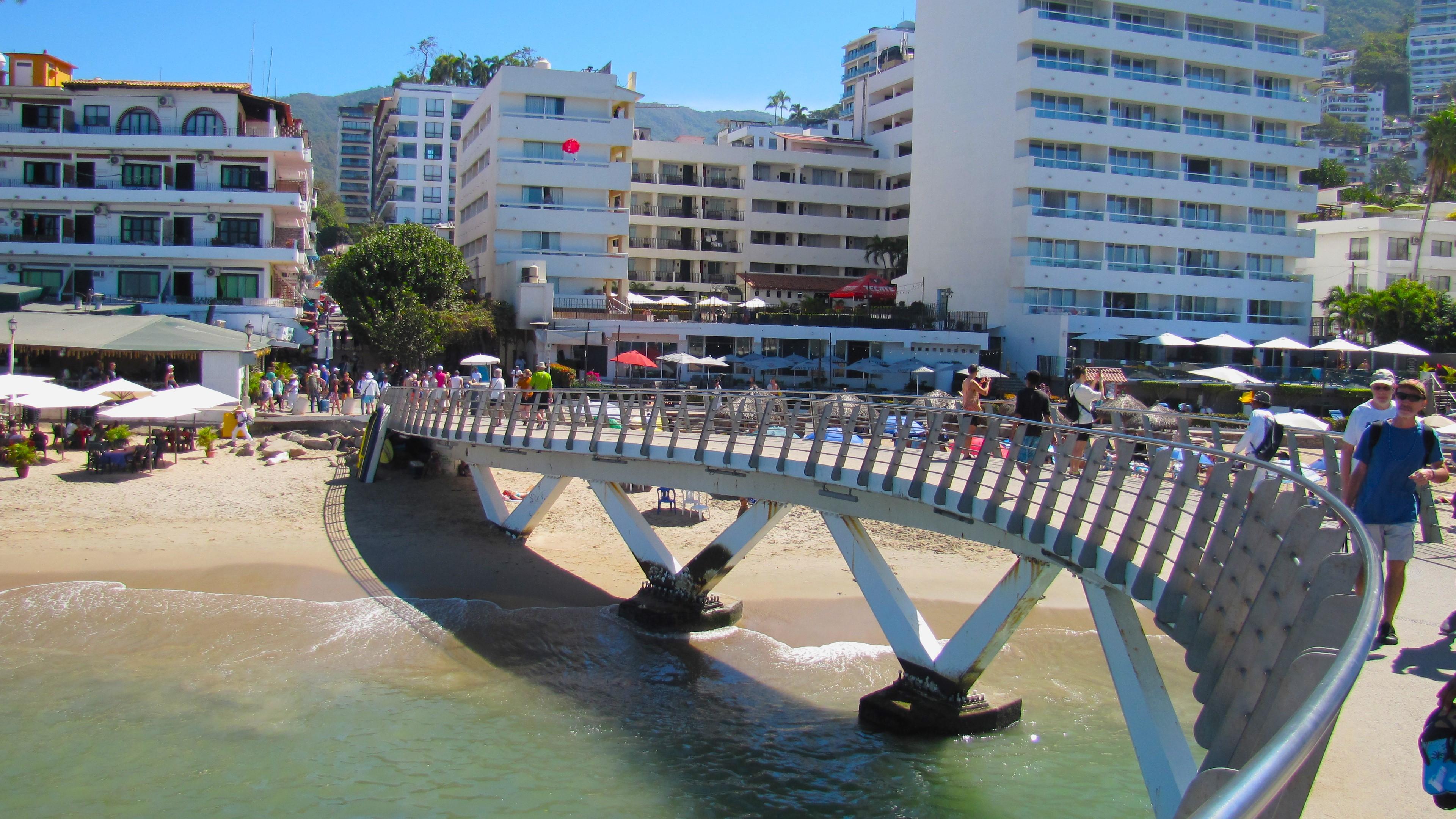 ANOTHER VIEW OF HOTEL FROM THE PIER