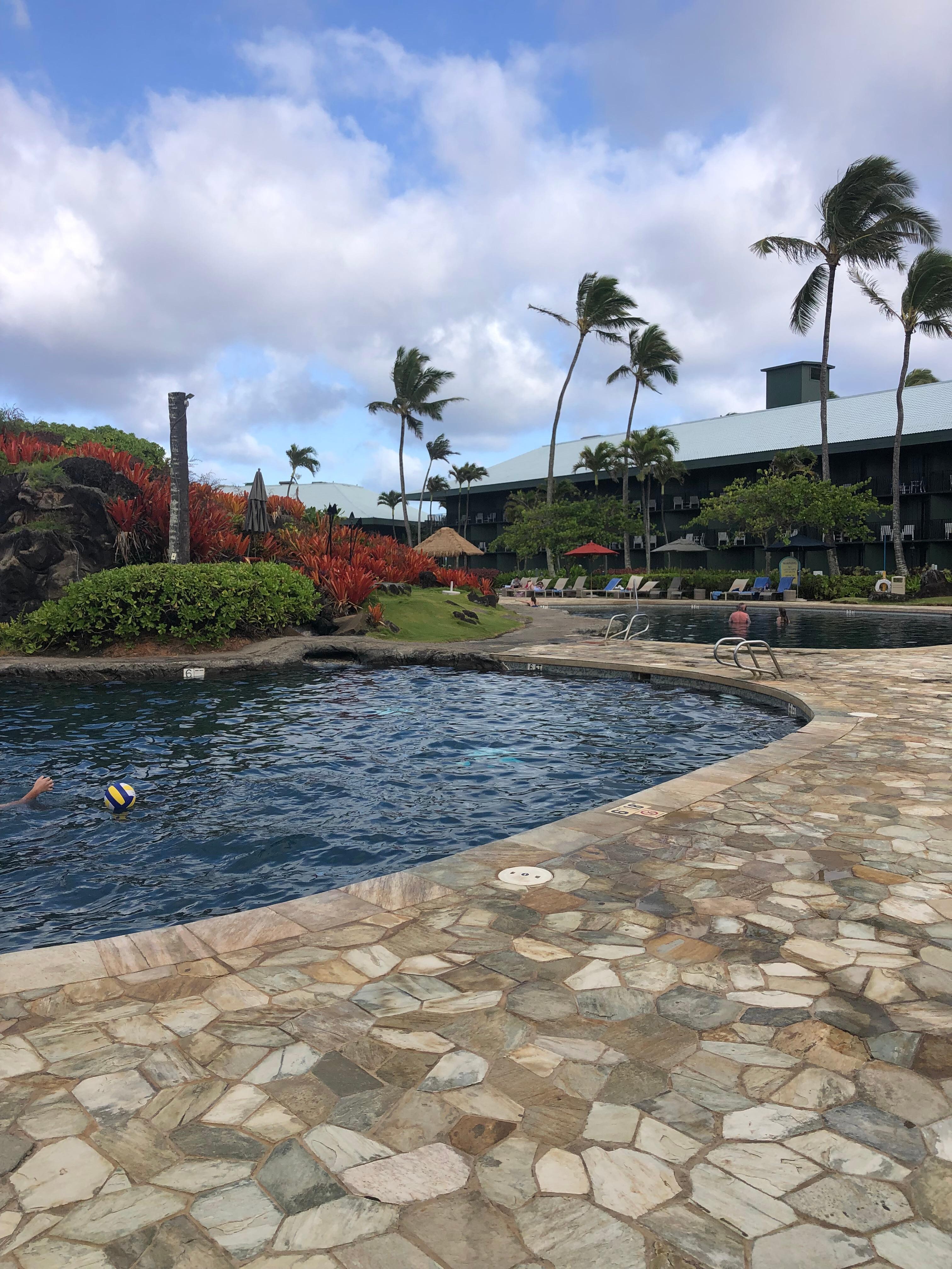 Pool area 