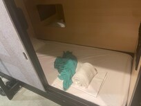 Low pod practically on the floor.