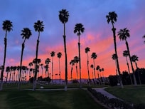 Sunset from the patio