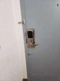 Door lock without the lock