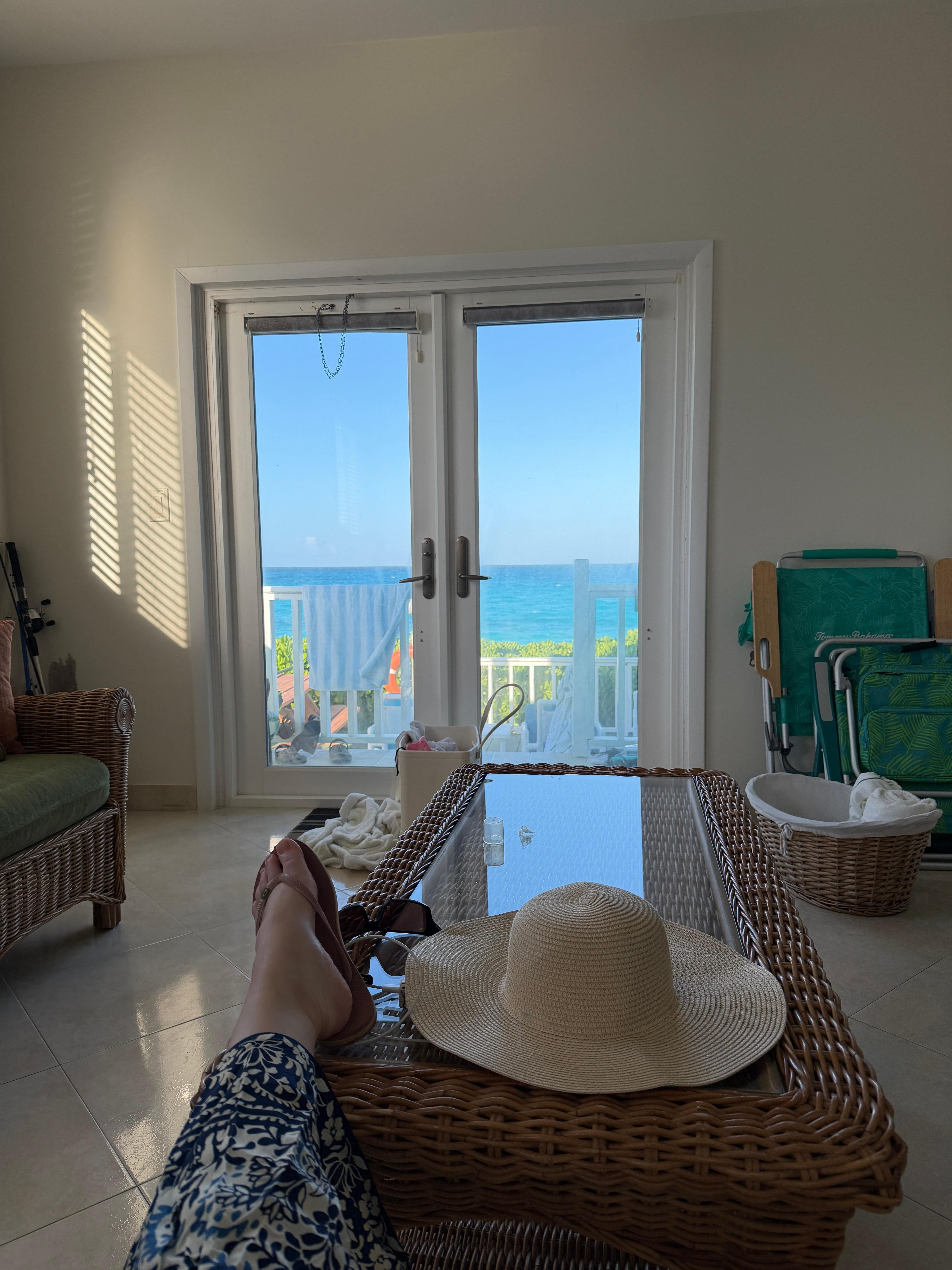 Relaxing at RayAnn's