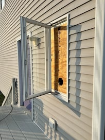 Outside window