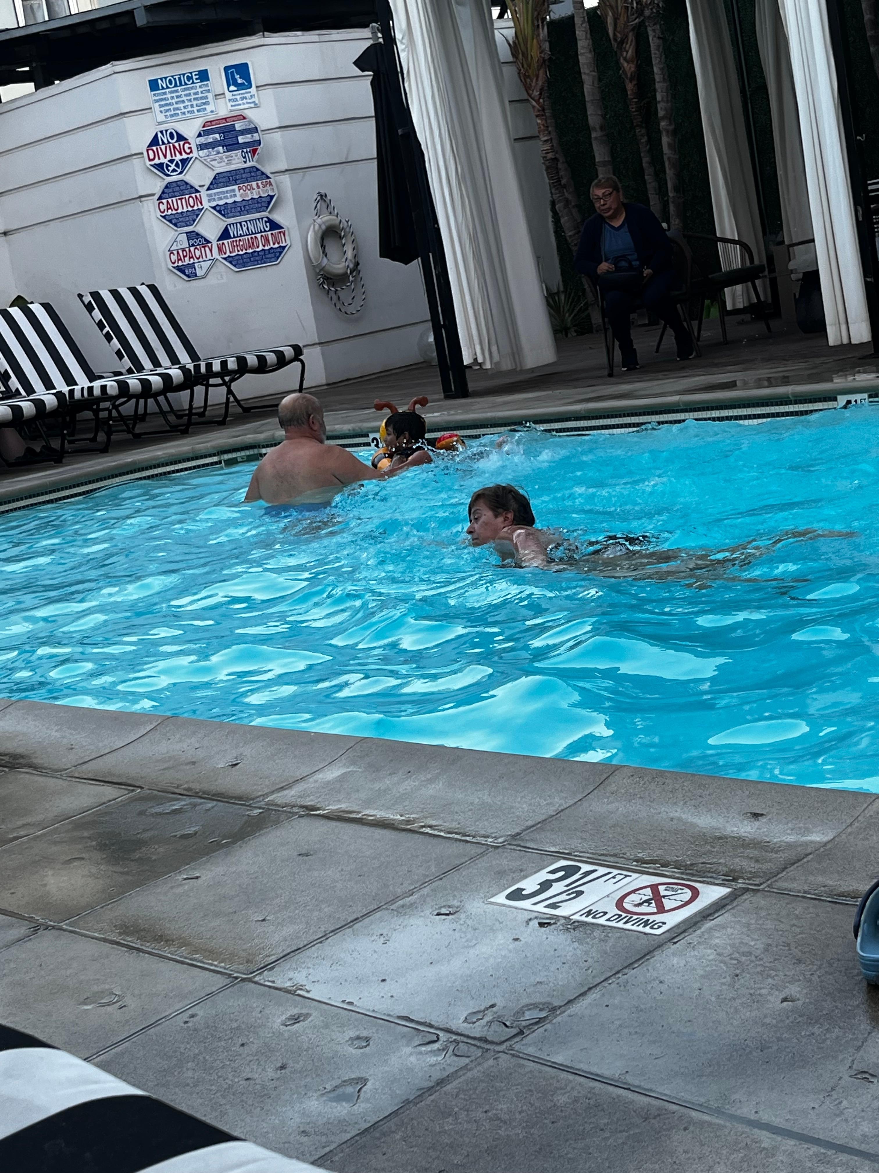 Amazing pool experience 