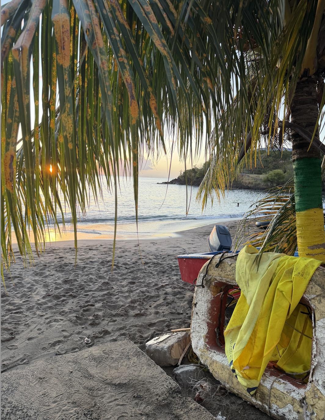 Questelles Beach -- closest beach, very local, did not feel totally welcome there