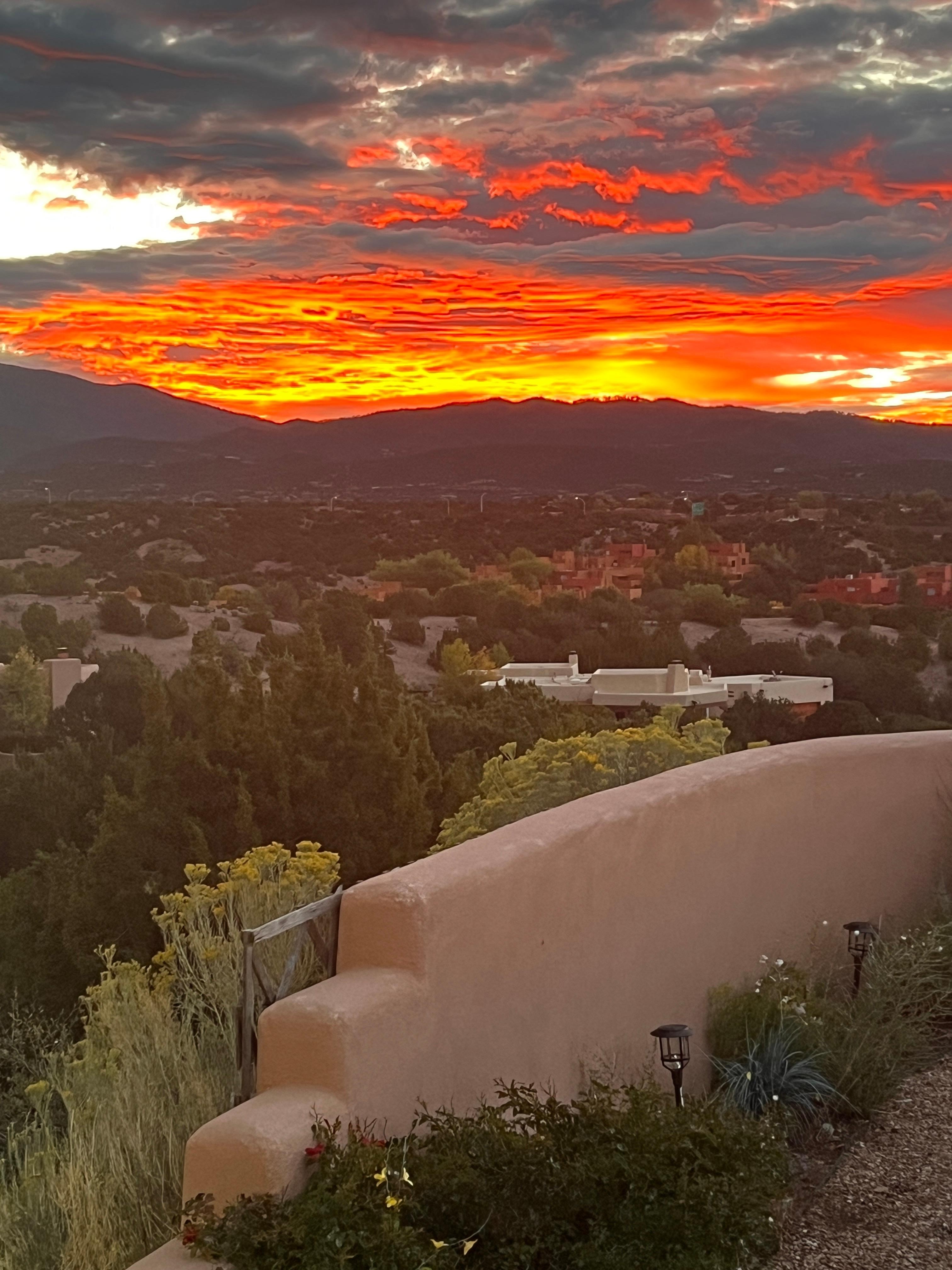 sunrise views from the porch
