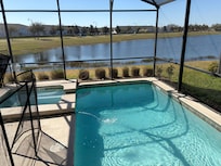Great view from the patio table.