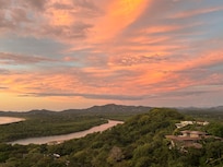 Our view from Villa Samsara