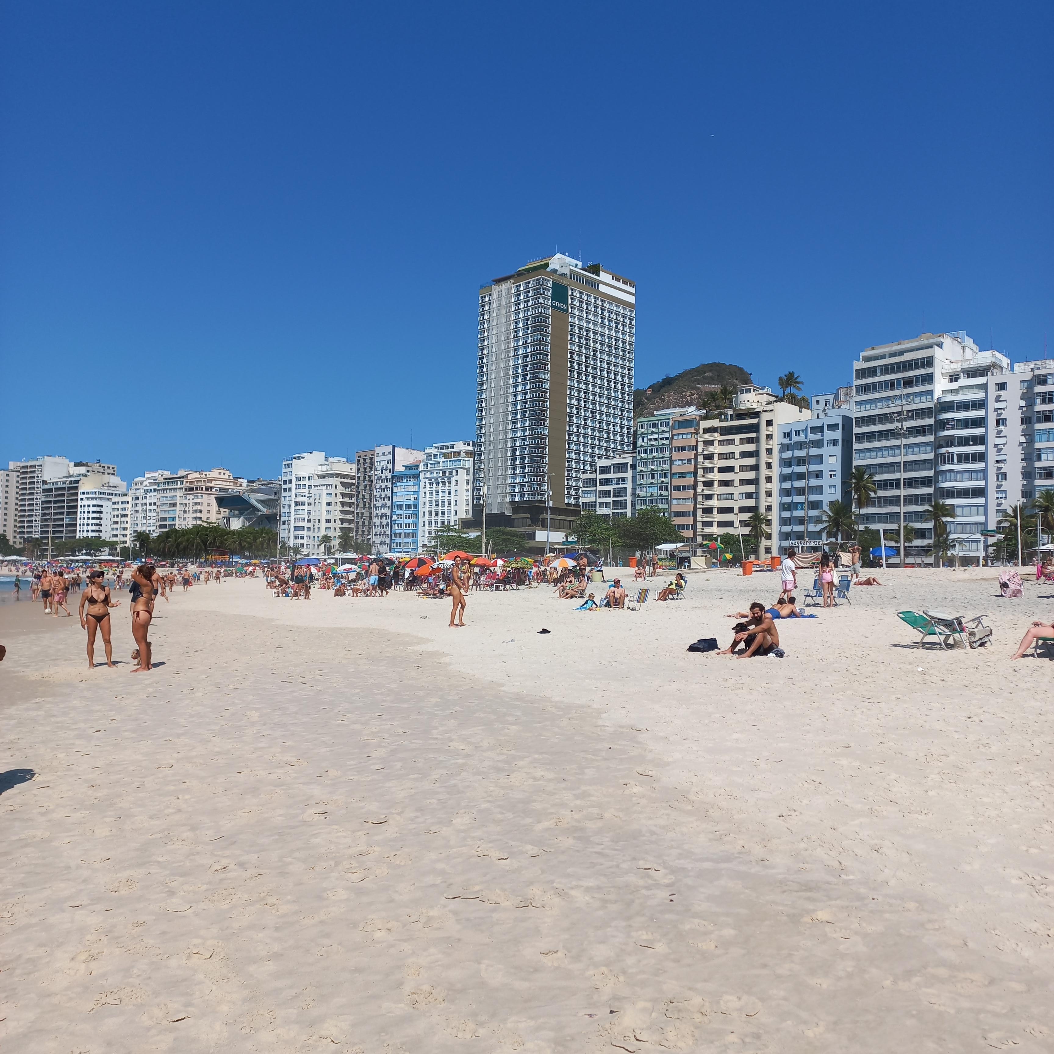 Copacabana 5 minutos do hotel