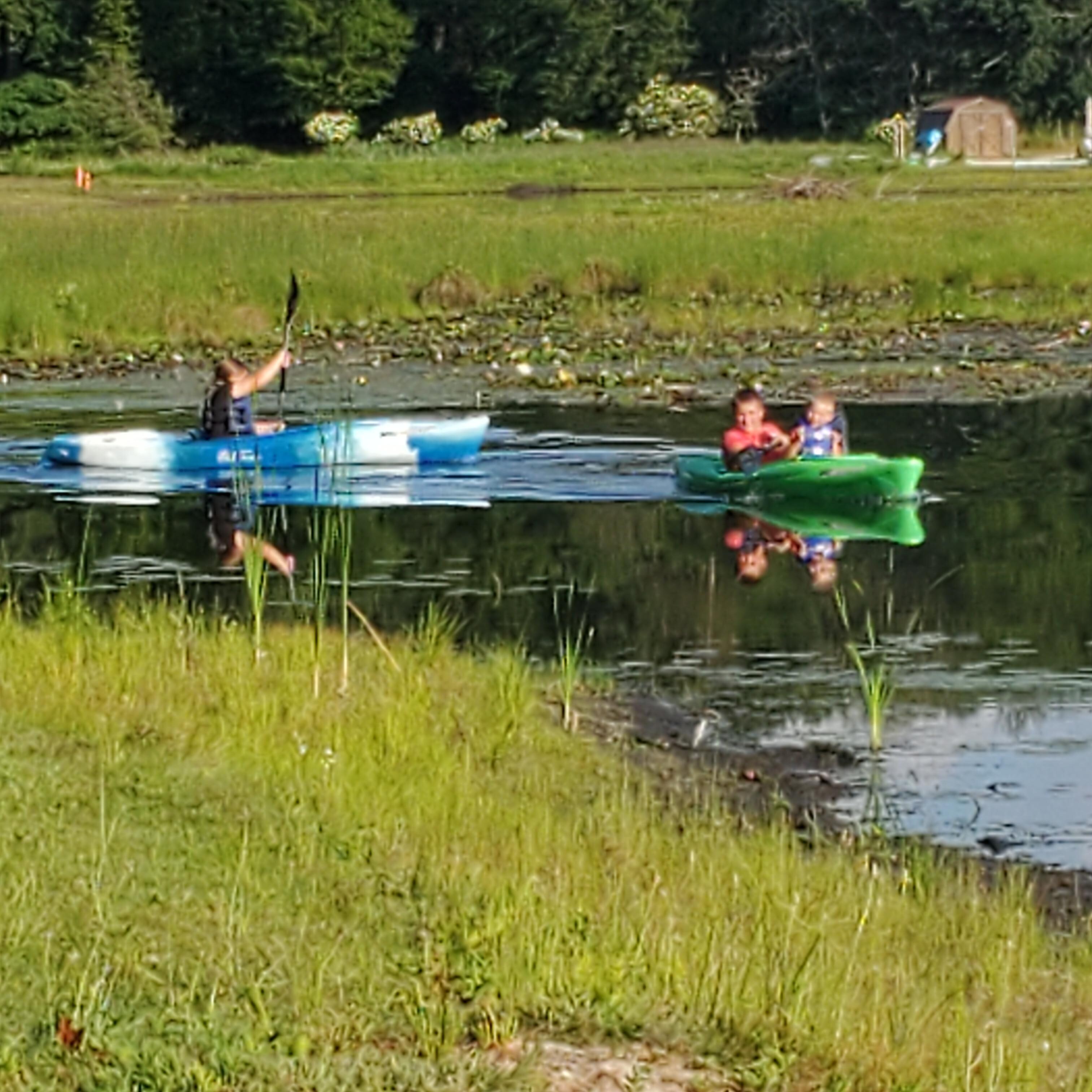 Kayaking fun