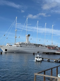 Loved waking up to a new ship in port almost every day