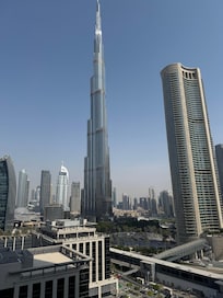 From the room balcony