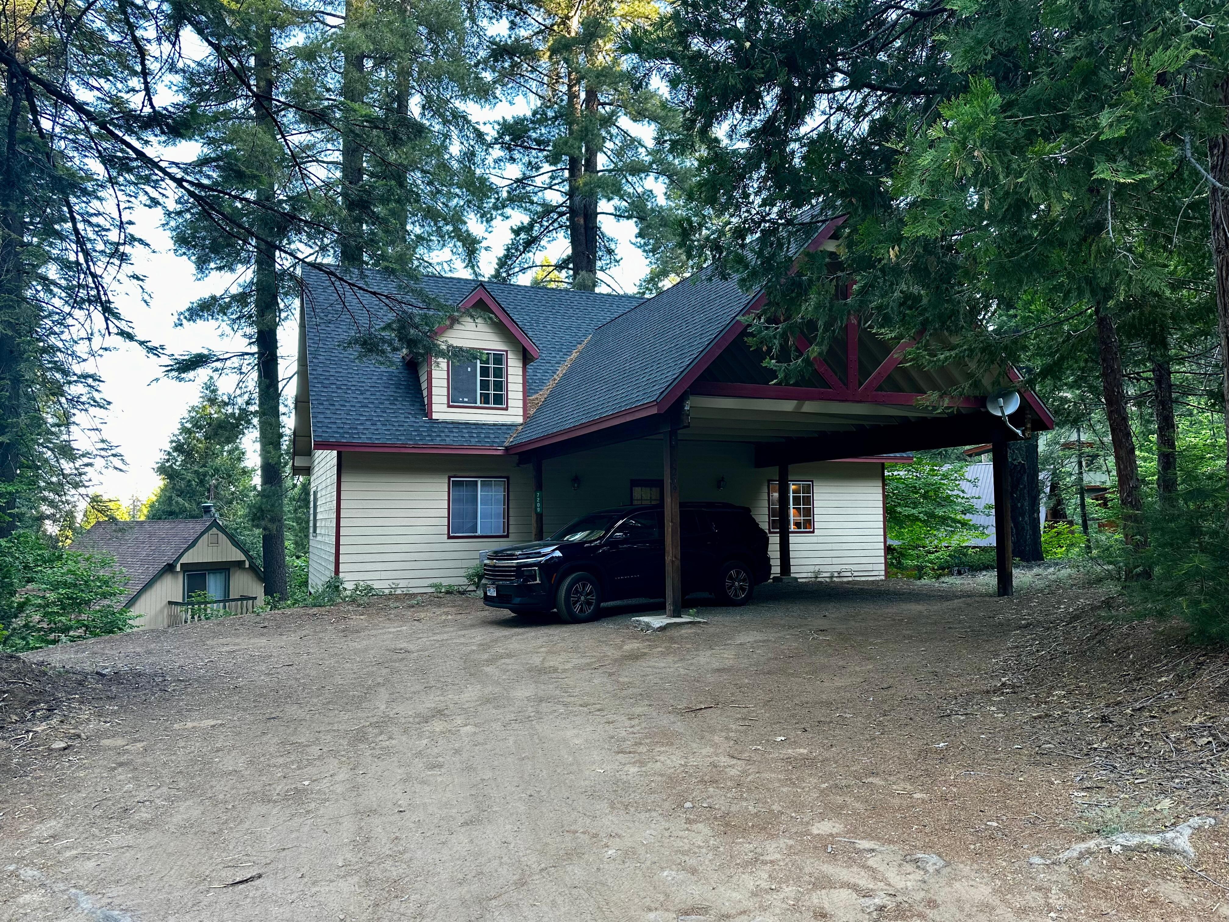Outside house