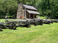 Smoky Mountain National Park-historical cabin.