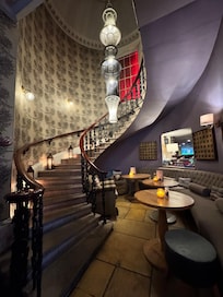 Area where the front desk is